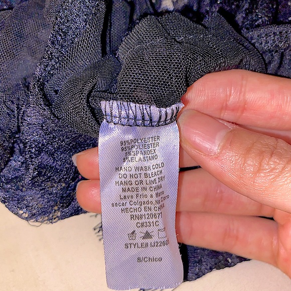 Want My Look Lace Bodysuit (Black) Size Small - Picture 9 of 13